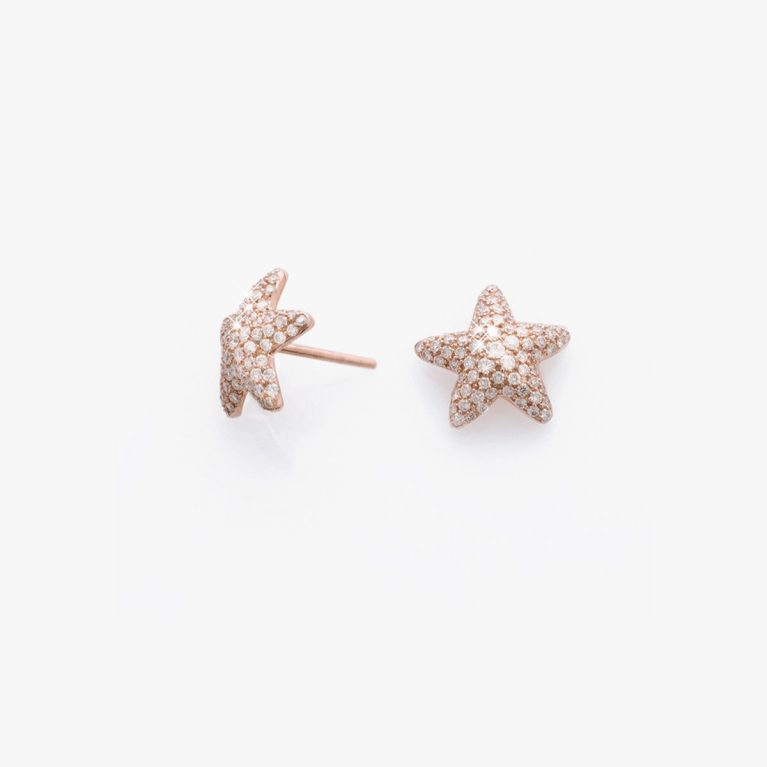 Pendientes Classic Rose Stars