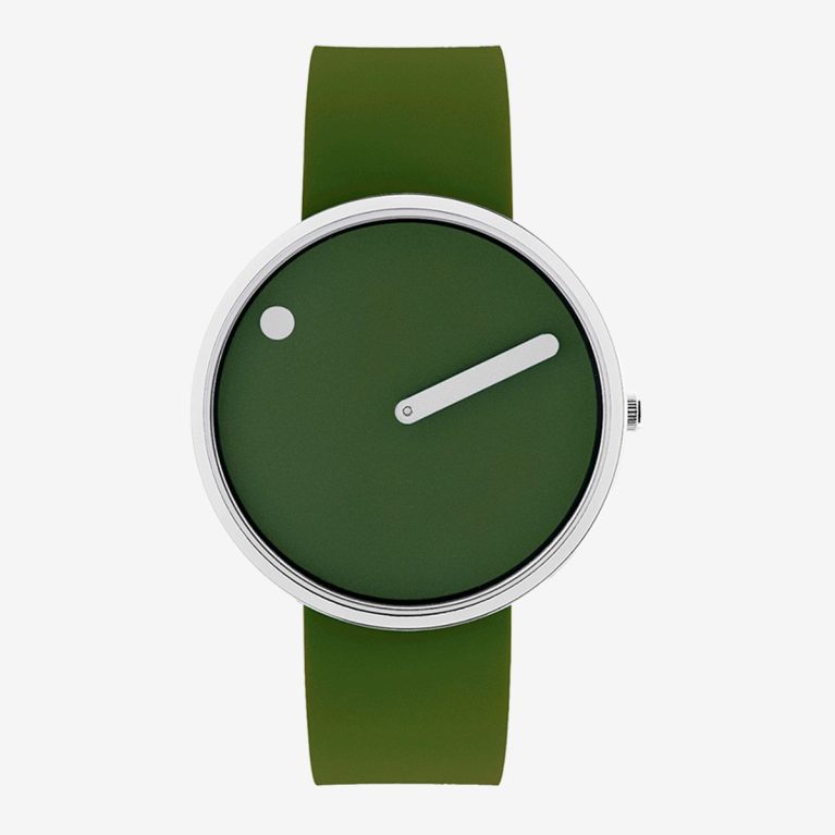 PICTO 40 MM / VERDE OLIVA / SILICONA VERDE OLIVA