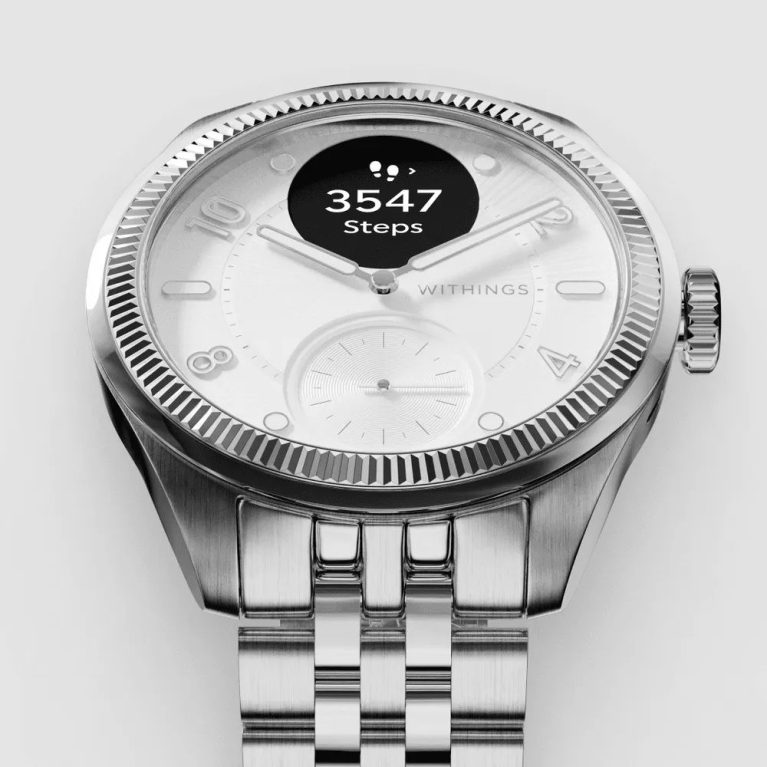 Withings ScanWatch Nova Brilliant - Gris Titanio