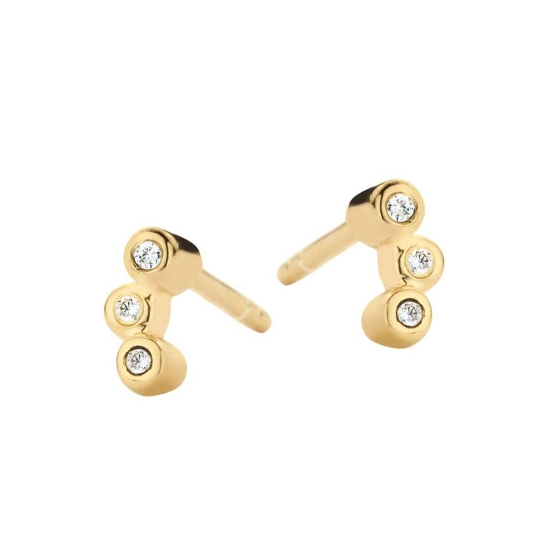 Pendientes Bliss dorados