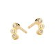 Pendientes Bliss dorados