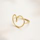 Anillo oro Gargot 17mm