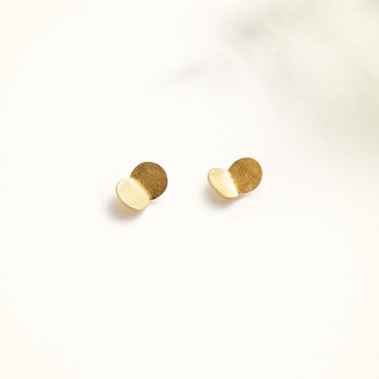 Pendientes oro Papallones 7mm