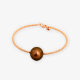 Pulsera Briolette Chocolate