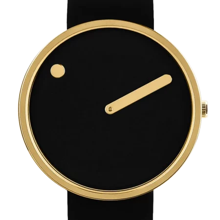 PICTO 40 MM / NEGRO / SILICONA NEGRA