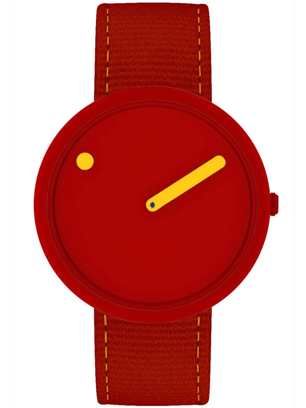 PICTO 40 MM / ROJO SOLEADO / RECICLADA ROJO SOLEADO